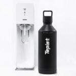 Tepist ThirtyO 30oz Stainless Steel Bottle Compatible with Sodastream Machines | Powder Coated Black | Vacuum Sealed | Double Walled | Leak-Proof | Easy to Carry | Reusable Bottle - Image 3
