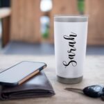 Sarah Personalized Name Custom Travel Mug Stainless Steel Insulated Tumbler - Image 5