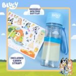 Bluey Decorate Your Own Water Bottle, Repositionable Stickers, Great For Bluey Birthday Parties, Summer Sports, and More, Reusable BPA-Free Water Bottle for Kids Ages 3, 4, 5, 6 - Image 4