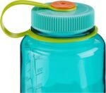 Nalgene Sustain Tritan BPA-Free Water Bottle Made with Material Derived from 50% Plastic Waste (using ISCC certified mass balance), 48 OZ, Wide Mouth, Cerulean - Image 3