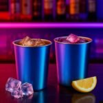 Cafezi 16 oz Stainless Steel Cups 4 Pack, Stackable Metal Drinking Glasses, Unbreakable & Shatterproof Pint Tumblers, BPA Free for Home, Bar, Restaurant, Party, Travel, Camping, Outdoors - Image 8