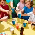 Cafezi 16 oz Stainless Steel Cups 4 Pack, Stackable Metal Drinking Glasses, Unbreakable & Shatterproof Pint Tumblers, BPA Free for Home, Bar, Restaurant, Party, Travel, Camping, Outdoors - Image 9