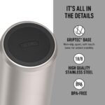 THERMOS ICON SERIES, Stainless Steel Water Bottle with Spout - 64 Ounce, Matte Stainless Steel - Vacuum Insulated Water Bottle with Lid - Image 5