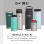 THERMOS ICON SERIES, Stainless Steel Water Bottle with Spout - 64 Ounce, Matte Stainless Steel - Vacuum Insulated Water Bottle with Lid - Image 6