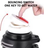 KIDENEI 2.0L Vacuum Insulated Bottle with Handle Cup, Stainless Steel Insulated Water Jug with Strap, Keeping Hot or Cold 24 Hours Coffee Thermos for Traveling Hiking Fishing - Image 6