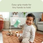 NUK Fun Grips Hard Spout Sippy Cup 10 oz. | Easy to Hold BPA Free Spill Proof Toddler Cup 4pk - Image 4