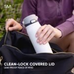 Simple Modern Mesa Sport Water Bottle with Covered Chug Lid | 30oz Cup Holder Friendly Insulated Stainless Steel Bottle for Gym, Sports and Travel | Golden Bear - Image 9
