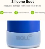 Mollcity Kids Insulated Water Bottle-12 oz Stainless Steel Sports Water Bottle Wide Mouth with Leakproof Spout Lid-Gift for Boy, 2 Pack (Navy-Grass Green) - Image 5