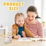 GOPPUS 12 oz Kids Water Bottle - Stainless Steel Insulated Water Bottle, BPA Free, Odorless, Durable and Reusable for School, Sports and Outdoor Activities(white dinosaur) - Image 6