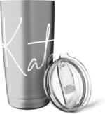 Kate Custom Girls Personalized First Name - Kate Stainless Steel Insulated Tumbler - Image 5