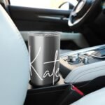 Kate Custom Girls Personalized First Name - Kate Stainless Steel Insulated Tumbler - Image 6