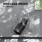 Meoky 30 oz Tumbler with Handle, Tumbler with Lid and Straw, Insulated Stainless Steel Travel Mug, 100% Leak-proof, Cupholder Friendly, Keeps Cold for 24 Hours or Hot for 8 Hours (Night) - Image 4