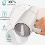 Zuchii Traveler, 40 oz Water Bottle with Handle & Flip Staraw, 100% Leak Proof Reusable Insualted Tumbler, Stainless Steel Travel Mug, Cup Holder Friendly - Gifts for women & men (Sage, 40 oz) - Image 4