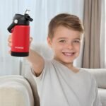 Ntswasd Kids Insulated Water Bottle with Straw,12 oz Kids Cups with Stainless Steel Leak Proof for School Daycare Boys Girls(Red) - Image 6