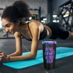 Metalya 20 oz Tumbler Stainless Steel Tumbler with Lid and Straw, Double Wall Vacuum Insulated Travel Coffee Mug for Laser Engrave, Powder Coated Cup for Hot and Cold Drinks (Black,1 pack) - Image 6