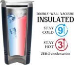 Onebttl Personalized Gifts for Men, Initial Birthday Gifts for Dad, Grandpa, Uncle, Brother, Friends, American Flag Tumbler - 20oz Insulated Stainless Steel Tumbler - D - Image 5