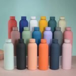 FAMKX 17oz Stainless Steel Insulated Narrow Mouth Sports Water Bottle, Double wall Cola Shape Vacuum flask (500ml, Dark green) - Image 5