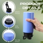 Sunnyray 16 Pcs Aluminum Water Bottle Bulk Reusable Sports Bottle with Snap Lids Multipack Vacuum Water Flask for Travel Camping, Picnics, Gym, Hiking, Cycling, Fishing(Macaron Color,20 oz) - Image 4