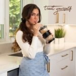 Tupkee Reusable Glass Straws - 8 Pack Clear Glass Drinking Straws 20-Ounce Double Wall Glass Travel Tumbler – Includes 4 Straight and 4 Bend 9” x 1cm Glass Straws with 3 Cleaning Brushes - Image 3