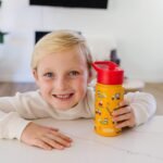 Wildkin Kids 14oz Stainless Steel Water Bottle – BPA-Free, Leakproof, Insulated, Easy-Clean - Under Construction - Image 3