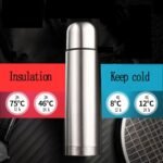 Small water bottle Mini Vacuum Insulated Stainless Steel Water Bottle Flask Metal Bottle for Hot and Cold Drinks 12Oz/350ml(Silver) - Image 6