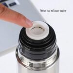 Small water bottle Mini Vacuum Insulated Stainless Steel Water Bottle Flask Metal Bottle for Hot and Cold Drinks 12Oz/350ml(Silver) - Image 8