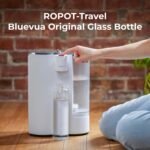 Bluevua Glass Water Bottle, 18 Oz High Borosilicate Glass with Time Marker, and Stainless Steel Leak Proof Lid, Compatible With RO100ROPOT-Travel Reverse Osmosis System - Image 3