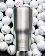 Beast 30 oz Tumbler Stainless Steel Vacuum Insulated Coffee Ice Cup Double Wall Travel Flask (Stainless Steel) - Image 5