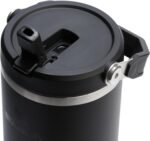 STANLEY IceFlow 2.0 Flip Straw Tumbler with Handle 40 oz | Twist On Lid and Flip Up Straw | Leak Resistant Water Bottle | Insulated Stainless Steel | BPA-Free | Black 2.0 - Image 3