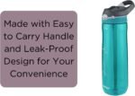 Contigo AUTOSPOUT Ashland Reusable Water Bottle, 24oz, Scuba - Image 3