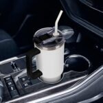 Personalized Car Tumbler with Picture Text Logo, Custom 40oz Insulated Stainless Steel Travel Mug with Lids, Personalized Birthday Gifts for Women Men, Custom Car Cup - Image 8
