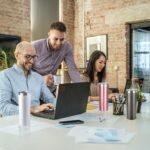 FristChoice 20 oz Skinny Tumblers with Lid and Straw,Stainless Steel Vacuum Insulated Tumbler Cup Double Wall Travel Coffee Mug, Thermal Water Tumbler for Hot and Cold Drinks(Rose Gold,1) - Image 6