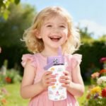 XccMe 14 oz Rainbow Kids Water Bottle With Straw Lid,Stainless Steel Travel Bottle,Double Wall Leak Proof Kids Cup,Insulated Tumbler for Toddlers,Metal Bottle for School Boys Girls - Image 3