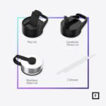 IRON °FLASK Camping & Hiking Hydration Flask with Straw, Wide Mouth Insulated Stainless Steel Sports Water Bottle - 18 oz Lavender - Image 4