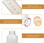 DOITOOL Borosilicate Glass Sports Water Bottle 9Oz Leakproof Portable Transparent Water Bottle with Measurement Scale for Hiking Fitness and Outdoor Use - Image 6