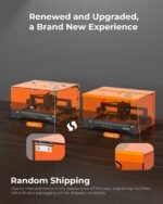 Laser Engraving Machine for Beginners, Woxcker L2 Flex 3W Enclosure Pre-Assemble Laser Engraver 0.01mm High Precision for Coated Metal, Wood, Acrylic, Leather (Class 1 Output 3000mW) - Image 3
