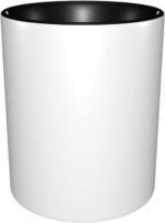 GUISOEI Custom-made Photo Coffee Mug, Customizable Ceramic Porcelain 11 Oz Straight Sided Cylinder Mug with Photo Text Logo, BlackNoCustom, Mother's Day, Father's Day, Wedding, New Year Gift - Image 5