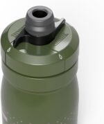 CamelBak Podium 15oz Bike Water Bottle - Easy Squeeze Bottle - Fits Most Bike Cages, Deep Fern - Image 4