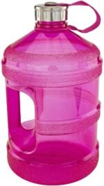Southern Homewares 1 Gallon Water Bottle – BPA-Free Plastic Jug with Leak-Proof Screw Lid, Cold Liquid Container for Gym, Office, Daily Use, Pink - Image 3