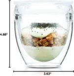 Bodum 10oz Pavina Reusable Double Wall Tumblers with Lid, BPA-Free Plastic, Hot and Cold Drinks, Set of 2, Clear - Image 6
