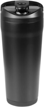 HydroJug 24 oz New Stainless Steel Shaker – Insulated, Leakproof, BPA-Free with Silent Mixing Grate – No Clumps, No Noise – Premium Shaker for Fitness, Sports & Everyday Use, Black - Image 3