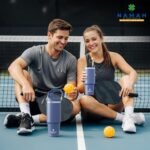 Namah® 30oz Spiritual Insulated Tumbler – Stainless Steel Travel Mug with Handle, Lid & Straw | Leak-Proof Vacuum Cup | Hot & Cold | Mindful Gifting | Car Cup Holder Fit-Midnight Teal Blue - Image 5