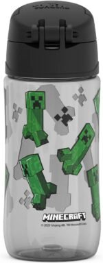 THERMOS FUNTAINER 16 Ounce Plastic Hydration Bottle with Spout, MINECRAFT - Image 4