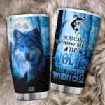 KOIXA Wolf Coffee Cup Tumbler With Lid - 20oz Travel Mug - Wildlife Animal Theme - Perfect For Wolf Lovers - Birthday Gifts For Men - Image 4
