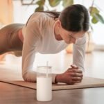 SANDJEST Glass Tumbler with Straw and Lid, Glass Water Bottle with Silicone Sleeve 20oz, Smoothie, Iced Coffee Cup, Gifts for Women Teen Girls Birthday Christmas (Cream) - Image 5