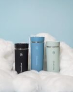 ThermoFlask Travel Coffee Tumbler with Sip-N-Lok Lid - Stainless Steel, Insulated Mug for Coffee, Tea & More - Leak-Proof & Dishwasher-Safe Design - 16 oz, Pitch Black - Image 6