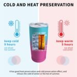 Circuframe Travel Coffee Tumbler 20 oz Tumbler I Would Fight a Bear for You Sister Tumbler with Lid and Straw Insulated Tumbler Stainless Steel Tumblers Funny Gifts for Women - Image 7