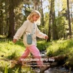 SYTRAH Water Bottle Carrier Bag with Strap, Water Bottle Purse with Phone Pocket 40oz for Walking Hiking - Image 4