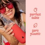 S'well Glass Original Water Bottle, 18oz, Radiant Coral, Borosilicate Glass Bottle With Protective Silicone Sleeve, Zero Plastic, Leakproof, BPA Free - Image 3