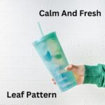 bzyoo SIP 24oz (710ml) Double Wall Plastic Tumbler with Lid and Straw Cold Drink Travel Mug Reusable Ice Coffee Tea Cup Perfect for Office Poolside Parties Gifts Color: Pearl Green - Image 4